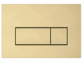 740-2325 - Vitra Root Square Kumanda Paneli - Fırçalı Altın - 1