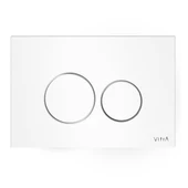 740-1600-Vitra Origin Kumanda Paneli - Beyaz Cam - 1