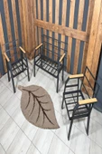UFUK HOME Kavacık 2 1 1 Masa Açık Kahve Bahçe Mobilyası, Balkon Çay Seti, Bahçe Koltuk Takımı, Balkon Takımı - 4
