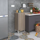 Kenzlife mutfak dolabı mine 088*030*032 crd kapaklı ayaklı banyo evrak ofis kitaplık ayakkabılık kiler - 1