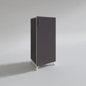 Kenzlife mutfak dolabı mine 088*030*032 gri kapaklı ayaklı banyo evrak ofis kitaplık ayakkabılık kiler - 7