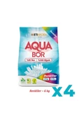 ETİ MADEN Etimaden Aqua Bor Deterjan (BORON) Renkliler 6 Kg X 4 Adet - 1
