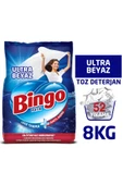 Bingo Matik Toz Çamaşır Deterjanı 4 Kg Ultra Beyaz 2'li - 2