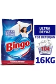 Bingo Matik Toz Çamaşır Deterjanı 4 Kg Ultra Beyaz 4'lü - 2