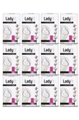 Lady Fit Ladyfit Pamuk Ped Uzun 12 Li Set (12 Paketx20) - 1
