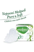 Molped Hijyenik Ped Pure & Soft Süper Eko 24'lü Normal X 6 Paket - 4