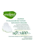Molped Hijyenik Ped Pure & Soft Süper Eko 24'lü Normal X 6 Paket - 3