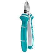 Çok Amaçlı Yan Keski Ergonomik Plastik Saplı 180 mm Metal İnşaat Teli Kesim Kablo Kesme Kerpeten - 4