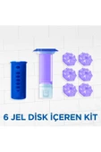 Mr. Muscle Klozet Jel Blok, Tuvalet Temizleyici, Lavanta, 36g - 5