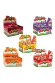 SAADET Ekşiyüz Sakız 100'lü 5 Paket (tutti Frutti Çilek Portakal Kola Böğürtlen) - 1