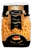 Veronelli 6'lı Veronelli Burgu Makarna 500 Gr. - 1