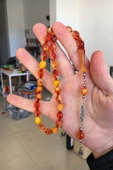 Güzel Çekimli Kızıl Renk Erkek İçin Tesbih - 1