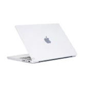 Macbook Pro 16inç Kılıf M1-M2-M3-M4, Karbon Fiber (Touchbarsız 16.2" Pro) A2485 A2780 A2991 A3403 A3186 ile Uyumlu - 2