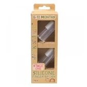 Jack N' Jill Kids Silikon Parmak Fırça 2'li Paket ( 6-12 Ay ) - 1