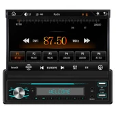 MEGA VM-6700 İndash Teyp 7 İnç 4X50 Watt Bluetooth Mirrorlink Carplay - 1