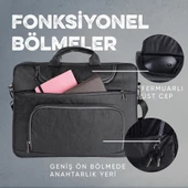 Vegmann Norma 15.6 inç Dizüstü Bilgisayar Uyumlu Evrak ve Laptop Çantası thumbnail 6