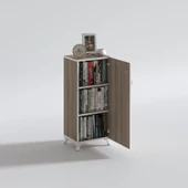 Kenzlife mutfak dolabı zehra 088*050*032 crd kilitli ayaklı banyo evrak ofis kitaplık ayakkabılık kiler thumbnail 3