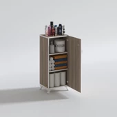 Kenzlife mutfak dolabı zehra 088*050*032 crd kilitli ayaklı banyo evrak ofis kitaplık ayakkabılık kiler thumbnail 2