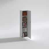 Kenzlife mutfak dolabı zehra 168*030*032 byz kilitli ayaklı banyo evrak ofis kitaplık ayakkabılık kiler thumbnail 3