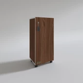 Kenzlife mutfak dolabı zehra 108*030*032 cvz kilitli tekerlekli banyo evrak ofis kitaplık ayakkabılık kiler thumbnail 4