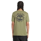 Timberland Back Logo Graphic Erkek Tişört  TB0A5V7KCR31 thumbnail 4