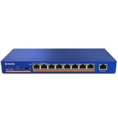 Tenda TEF1109P-8-63W 9 Port 8 Port Poe+ 10-100 Switch - 1