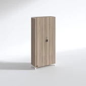 Kenzlife 2 kapılı dolap çilem 188*070*032 crd kilitli ayaklı banyo mutfak ofis kitaplık ayakkabılık kiler thumbnail 3