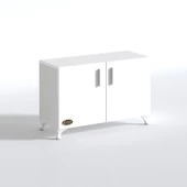 Kenzlife 2 kapılı dolap rabia 048*070*032 byz kapaklı ayaklı banyo mutfak ofis kitaplık ayakkabılık kiler thumbnail 7