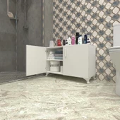 Kenzlife 2 kapılı dolap rabia 048*070*032 byz kapaklı ayaklı banyo mutfak ofis kitaplık ayakkabılık kiler thumbnail 6