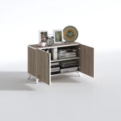 Kenzlife 2 kapılı dolap rabia 048*070*032 crd kapaklı ayaklı banyo mutfak ofis kitaplık ayakkabılık kiler thumbnail 3