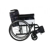 SDM MEDİKAL Witra Tekerlekli Sandalye Ekose Kumaş Ve Manuel Standart Konfor thumbnail 5