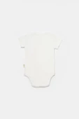 Bebek 2 Parça Kruvaze Body, %50 Bambu - %50 Organik Pamuk, Bebek ve Yenidoğan Serisi - CSYB9057 - 4