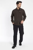 Crozwise Outdoor - Erkek Kahve Spor Gömlek - 7132-04 - 1