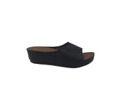 Zerhan 1856 Kadın Siyah Dolgu Topuk Günlük Kullanım Terlik thumbnail 1