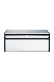 Brabantia Brıllıant Steel Köşeli Ekmek Kutusu Siyah Çerçeveli - 1