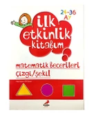 2-3 Yaş Matematik Becerileri Çizgi ve Şekil Kitabı Erdem Yayınları - 1