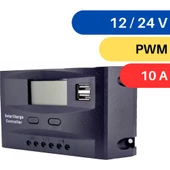 Lexron 10A Pwm Şarj Kontrol Cihazı - 1