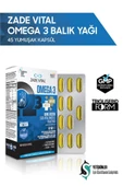 Zade Vital Omega 3 Premium Genel 45 Kapsül - 3 'lü Paket thumbnail 2