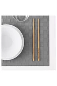 IKEA Trebent Yıkanabilir Bambu Chopstıck Japon Çin Yemek Çubuğu - 3