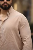 ERKEK OVERSIZE UZUN KOLLU GÖMLEK - 3
