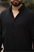 ERKEK OVERSIZE UZUN KOLLU GÖMLEK - 9
