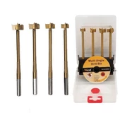 WERT 2523 Tas Menteşe Çok Açılı Freze Matkap Seti 4 Parça thumbnail 1