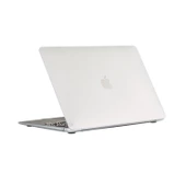 Macbook Air M1 Kılıf 13inç Mat Flu (TouchID'li M1 Air) A2337 A2179 A1932 ile Uyumlu - 2
