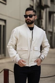 ERKEK BAHARLIK PİLOT SÜET CEKET - 12