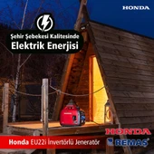 Honda EU22i Inverter 2.2 KVA Sessiz Benzinli Jeneratör - 4