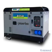 Aksa AAP 12000 PB Marşlı 12 Kva Monofaze Kabinli Dizel Jeneratör - 1