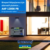 Aksa AAP 12000 PB Marşlı 12 Kva Monofaze Kabinli Dizel Jeneratör - 2