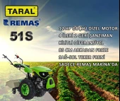 Taral 51S Dizel Marşlı Çapa Makinesi 3LD510 4+2 thumbnail 5