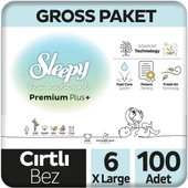 Sleepy Bio Natural Premium Plus Gross Paket Bebek Bezi 6 Numara Xlarge 100 Adet - 1