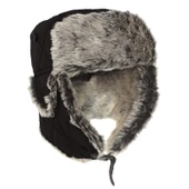 STURM SIYAH KURKLU PILOT SAPKA - 2